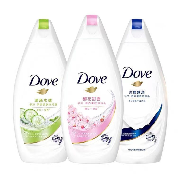 genuine goods Dove shower gel deep camp run/refreshing water through/190g affordable shower gel group purchase wholesale generation