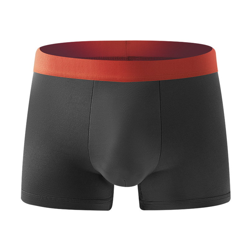 Comercio exterior transfronterizo hombre calzoncillos de invierno transpirables cómodos pantalones cortos de cuatro esquinas de color sólido pantalones grandes