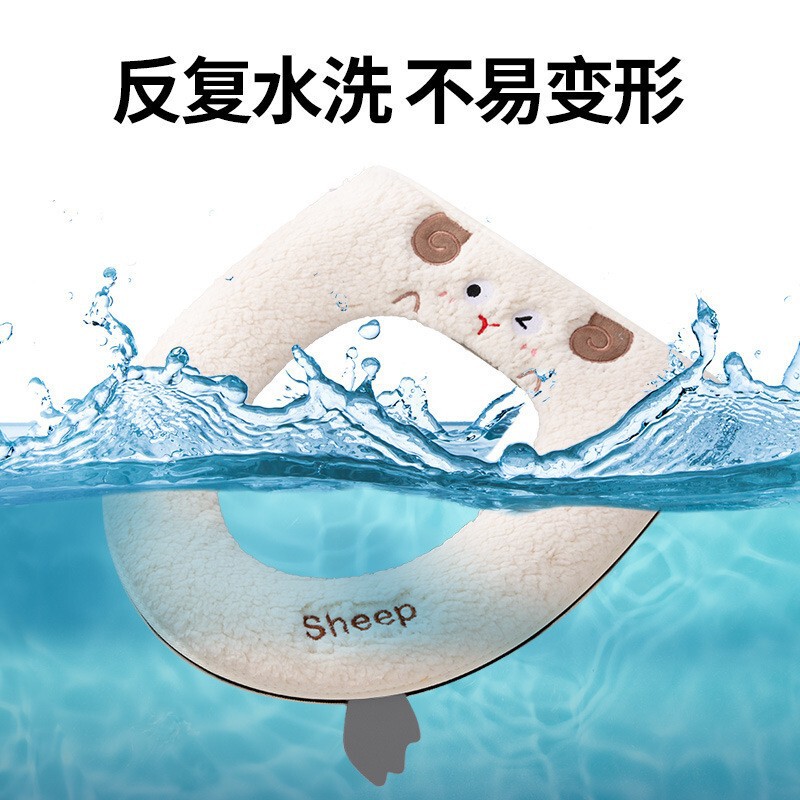 秋冬季马桶垫四季通用马桶垫加厚保暖卡通可爱防水拉链式马桶垫|undefined
