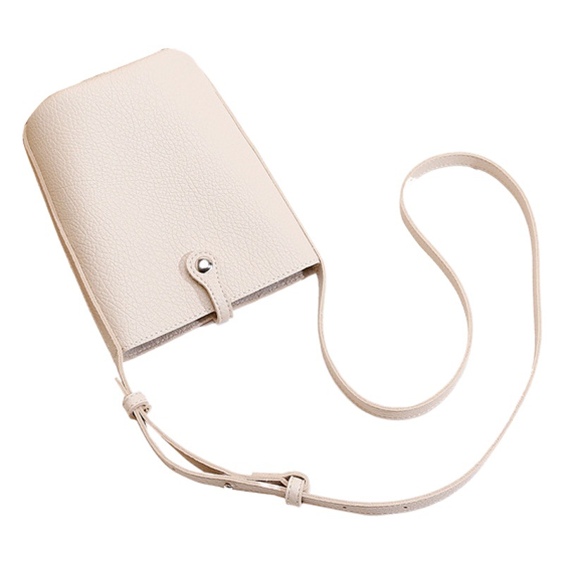 Double-Sided Korean-Style Soft Leather Crossbody Small Bag with Genuine Leather Texture, 2026 New Versatile Bucket Bag for Women, Phone Bag