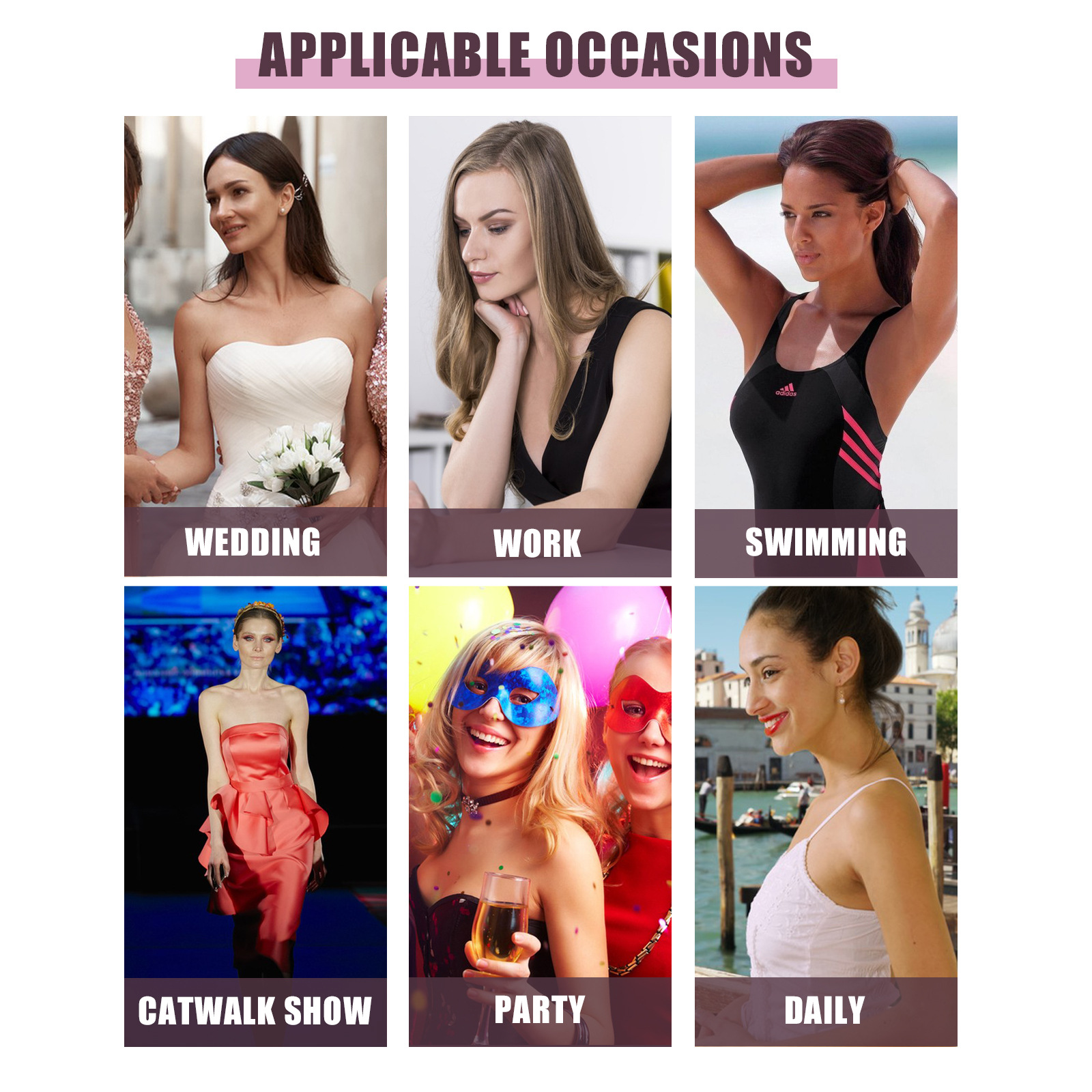 disposable with Jaysuing anti convex points, light fading, breathable, invisible chest that is not easy to fal_voghion.com