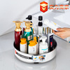 Rotating round kitchen stainless steel, storage system, tools set