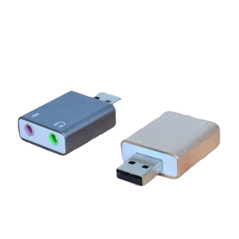 Прямое подключение и запись беспроводной USB7.1 звуковая карта компьютер USB привод-без-разъема plug-and-play K-песня внешнее прямое вещание
