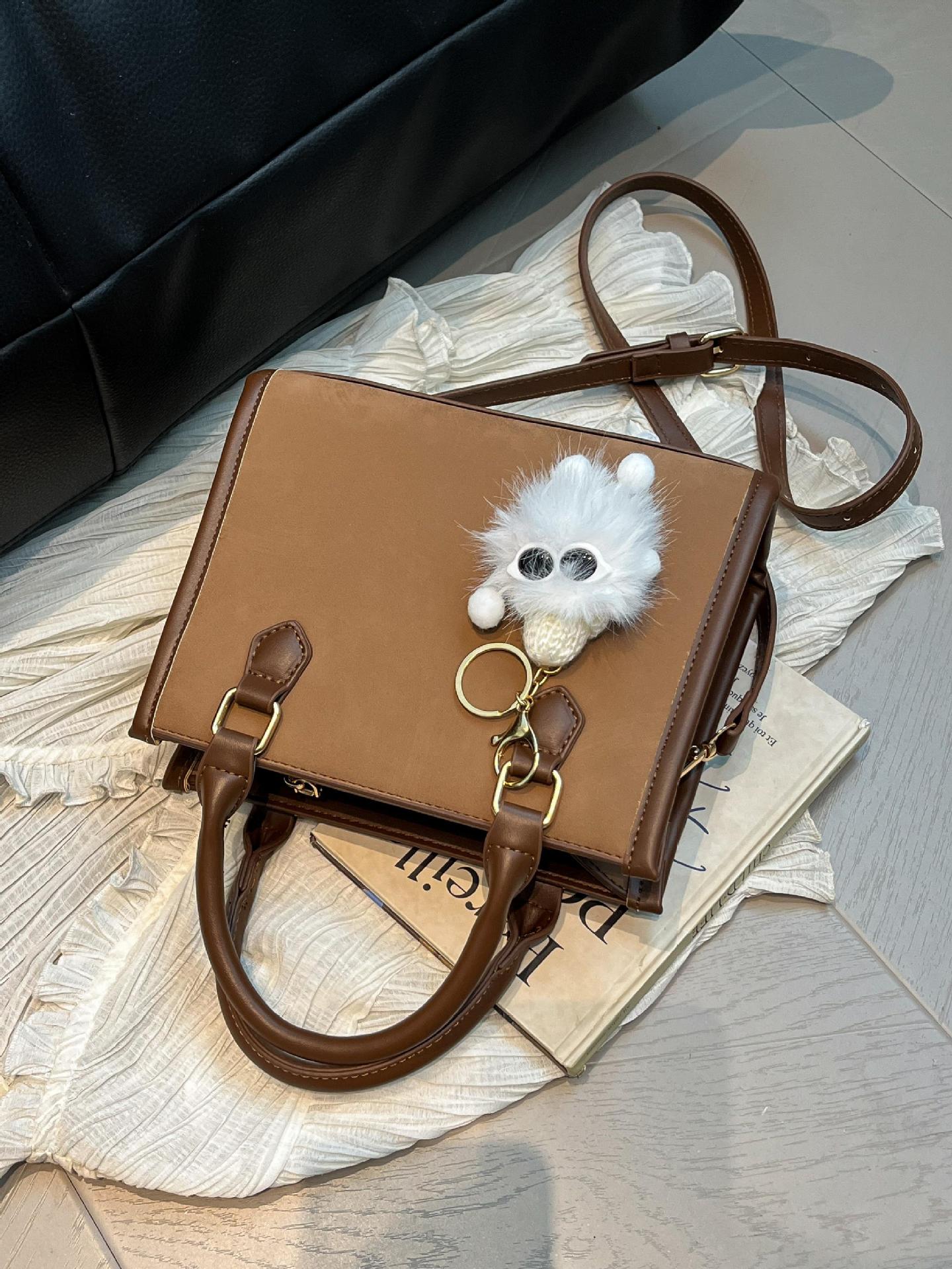 Bolso de mano más vendido transfronterizo para mujeres 2025, nuevo color de contraste, bolso de hombro casual de textura, bolso de moda