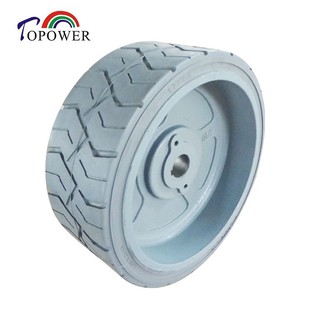 Top Solid Tire/Bonded Scissor Aerial Work Platform Wheel/Suitable for Lingong, Xingbang Dingli