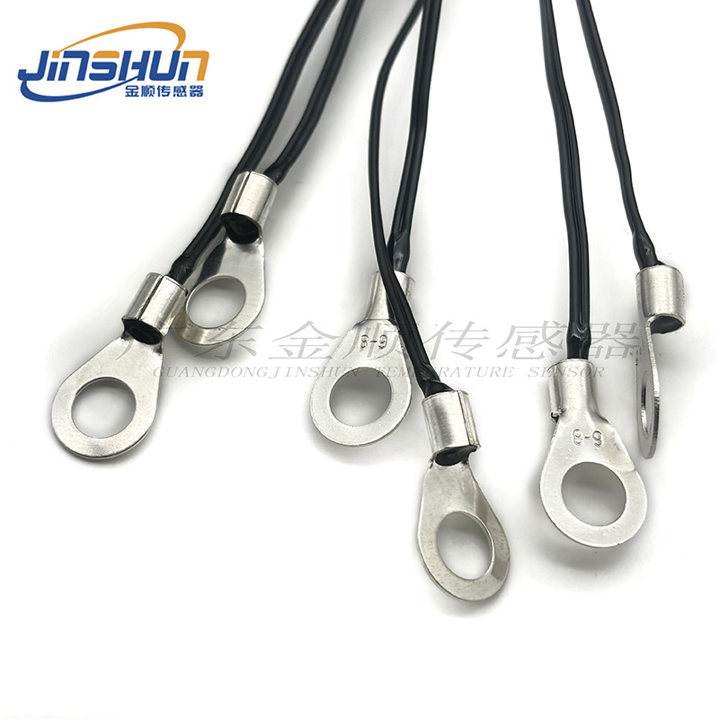 M8安装孔温度传感器 ntc测温线 储能温感 高稳定性