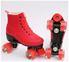 Children's flashing roller skates suitable for men and women for adults on four wheels for street skating