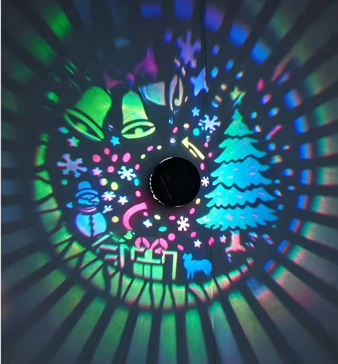 Luz solar transfronteriza Mandala lámpara de pared exterior lámpara de pared jardín lámpara de proyección lámpara decorativa lámpara de atmósfera image 23