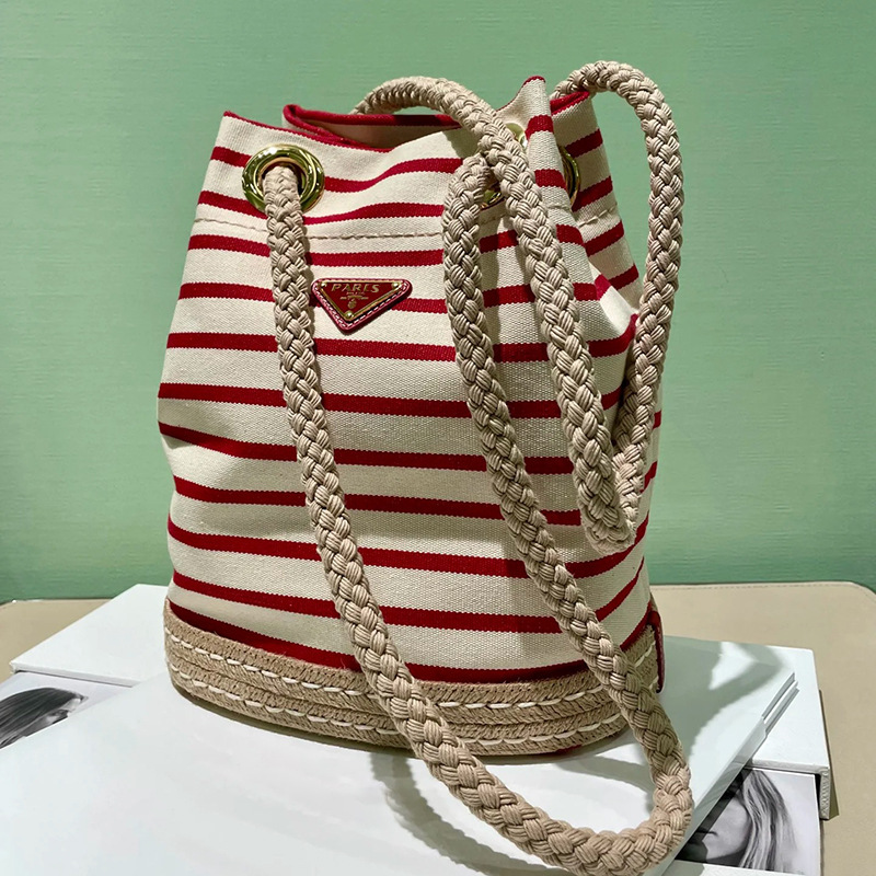 Clearance Sale Cross-Border Beach Striped Crossbody Casual Bag Amazon Underarm Women's Shoulder Bag Canvas Bag Clearance Sale Cross-Border Beach Striped Crossbody Casual Bag Amazon Underarm Women's Shoulder Bag Canvas Bag