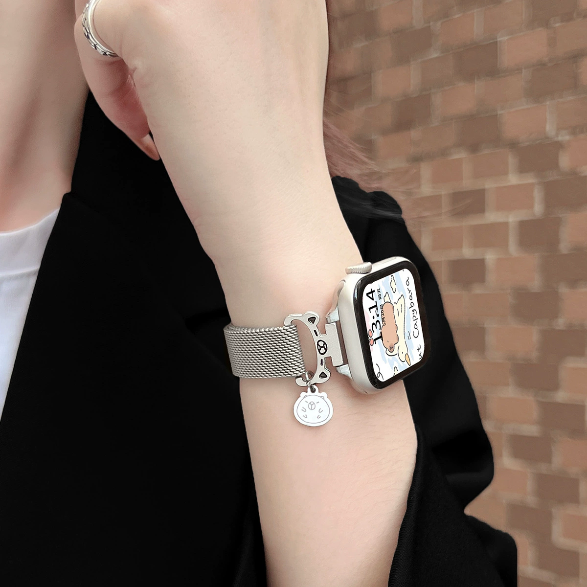 Ремешок для часов Huawei Watch Fit, Fit3, Fit4, магнитная металлическая сетка, элегантный летний стиль