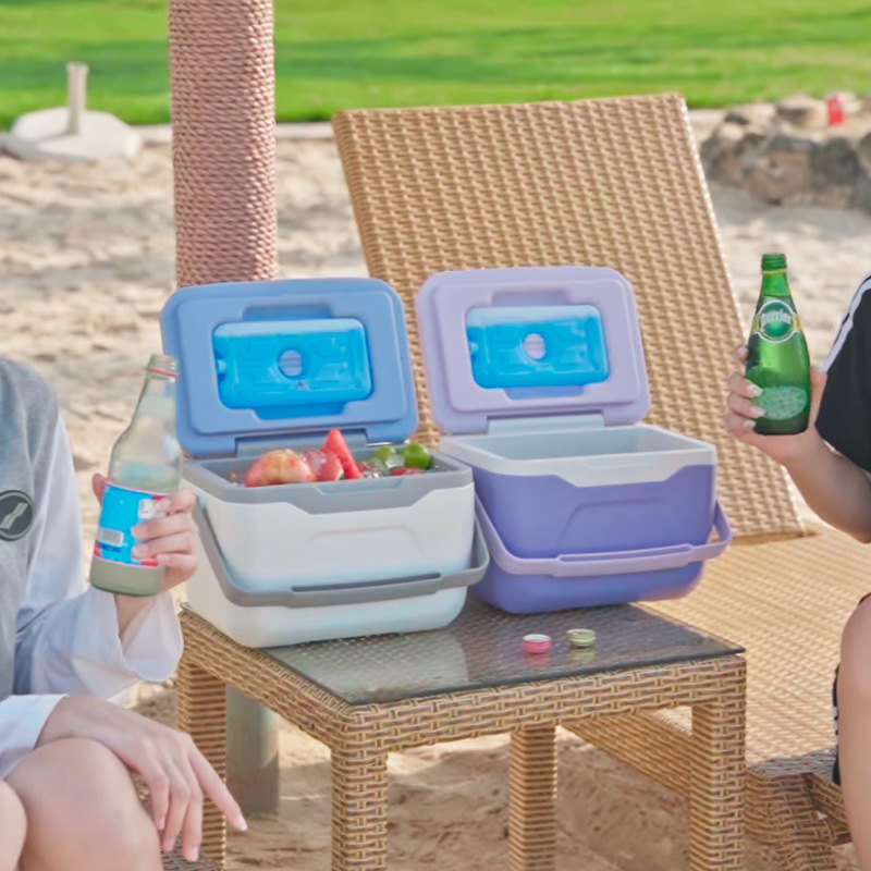 Caja Aislante Personalizada de Fábrica de 5.5 Litros para el Día Nacional y el Festival del Medio Otoño, Caja de Regalo con Impresión de Logotipo a Color, Caja Aislante Pequeña al por Mayor