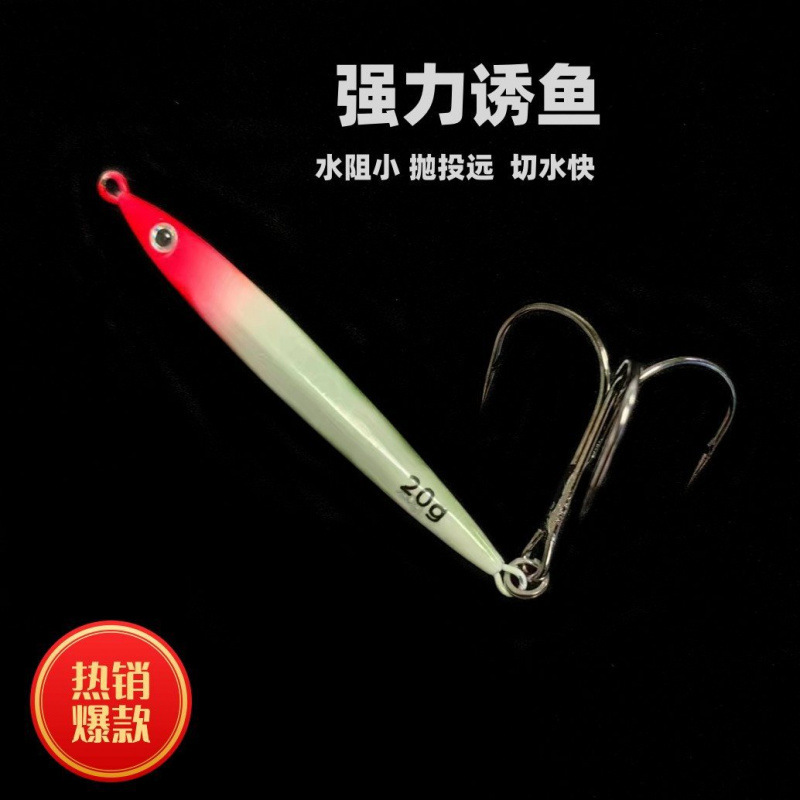 探钓锚鱼钩锚钩鲢鳙钩远投铁板假饵路亚金属饵渔具铅鱼饵鱼钩|undefined