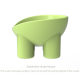 Cross-border new macaron color elephant leg neck protection bowl cat food bowl cat bowl anti-knock Pet Bowl tableware wholesale