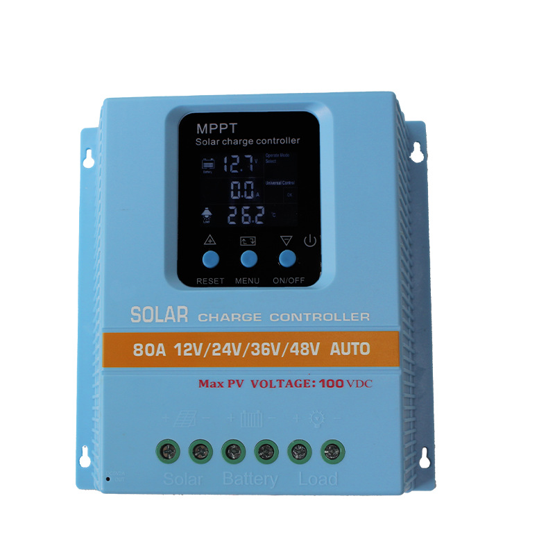 Controlador de panel solar MPPT 12V24V36V48V batería de litio general inteligente fosfato de hierro de litio fundido ácido de plomo
