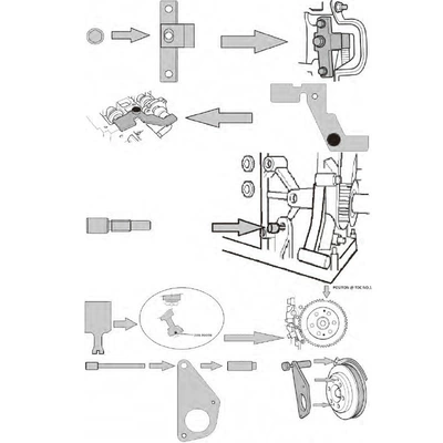2.0t Engine Timing Special – Mühərrik alətləri