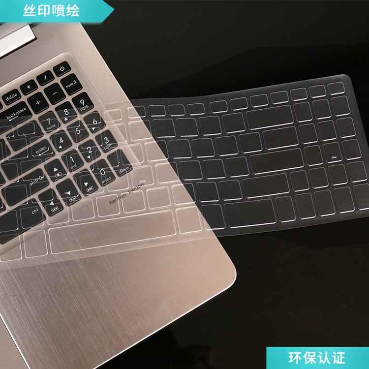 Factory Direct supply for Asus Vivobook Pro15 keyboard film YX570UD transparent keyboard film NX580