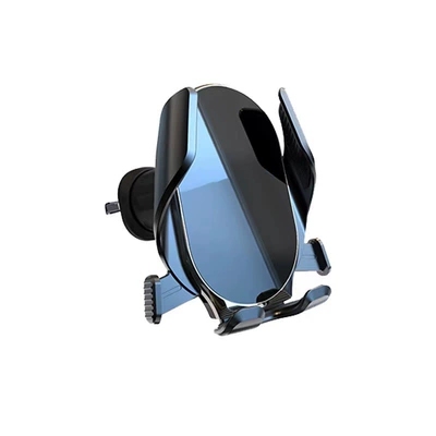 Car Mobile Phone Holder Mirror Automatic Clip Rotatable Air Outlet Navigation Manufacturer Wholesale Mirror Rotation (Car phone holder) - a03-mirror-chrome-plating-black