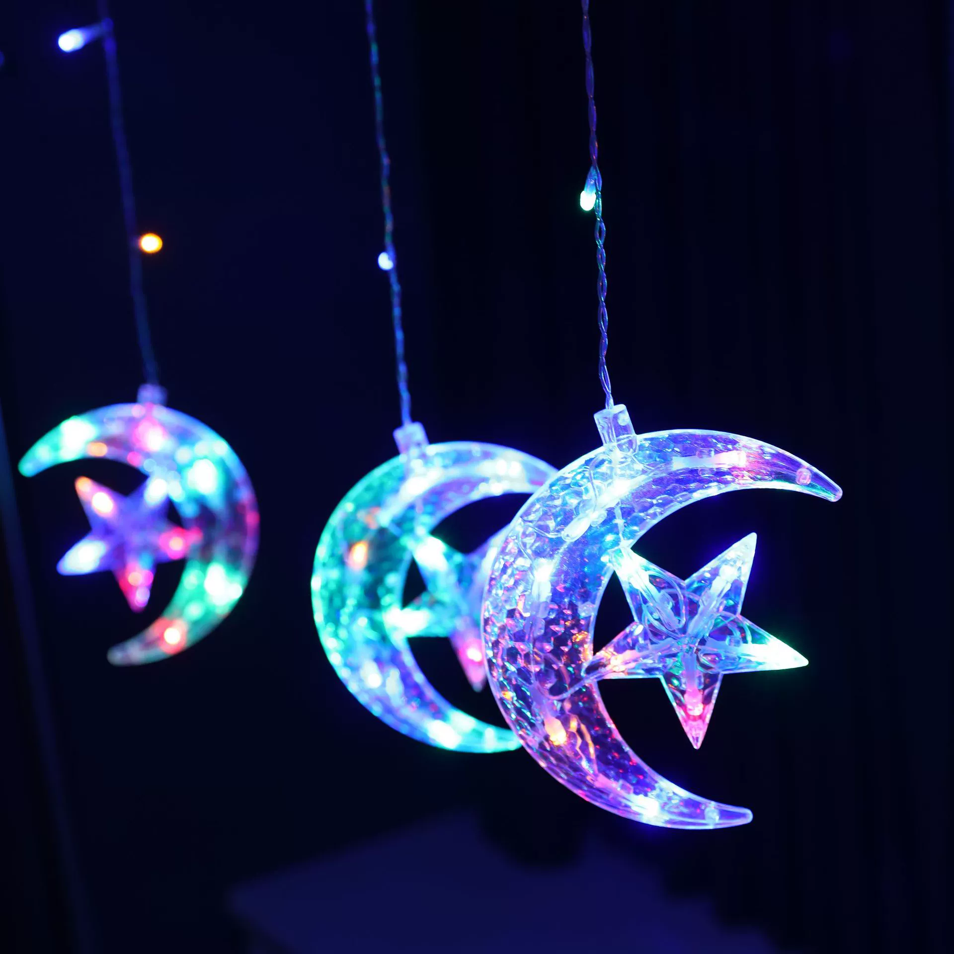 LED-ткань, оформление, весенние украшения для спальни, блогер