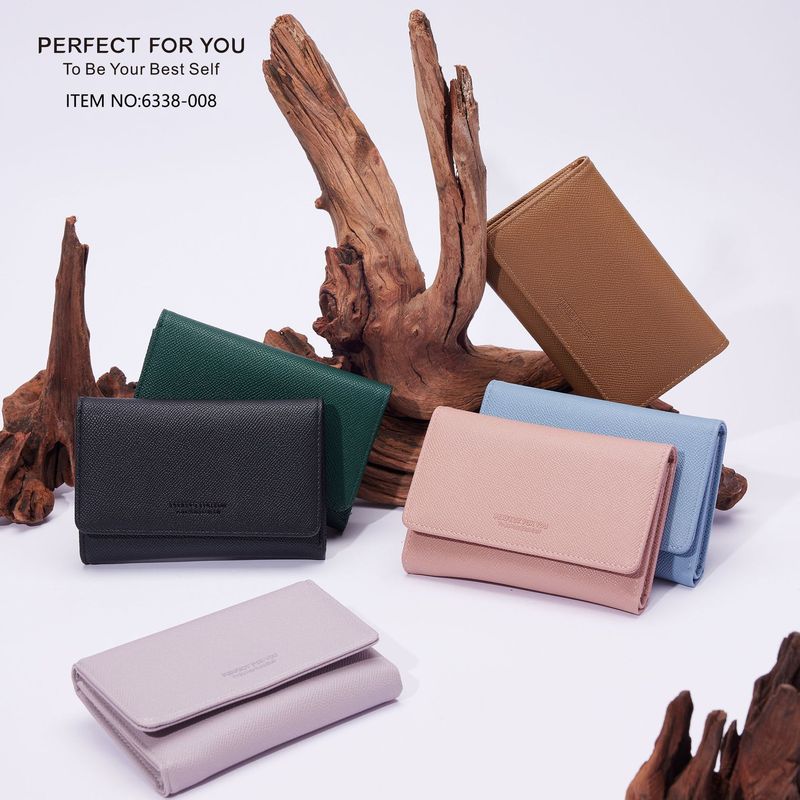 perfectforyou レディース財布 70% off ミディアムロングクラッチバッグ PU 財布卸売夏の新製品|undefined