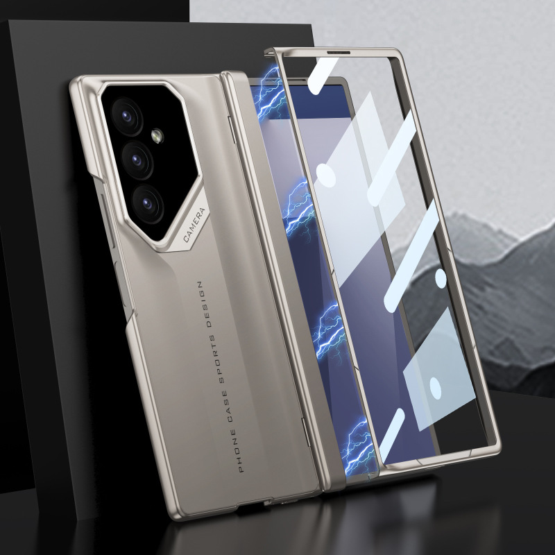 Samsung 折りたたみ第 7 世代携帯電話ケーススーパーカーヒンジ Z Fold7 クリエイティブ携帯電話ケース超薄型磁気携帯電話ケースに適しています|undefined
