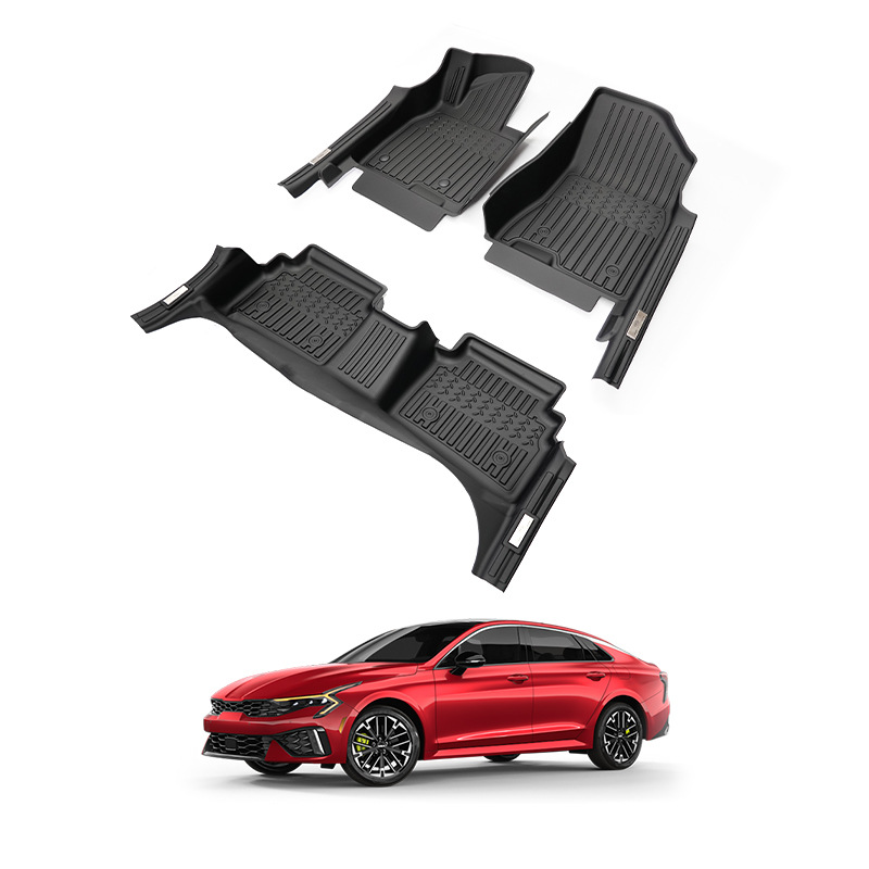 Alfombrillas para coche Kia K5 Kaiku, alfombrillas para maletero, alfombrillas especiales de TPE impermeables de cobertura total