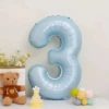 OPP, 40 дюймов, голубой, цифра 3