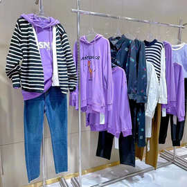 艾蜜2023唯娅秋款轻熟风港味复古减龄连衣裙时尚套装走份库存批发