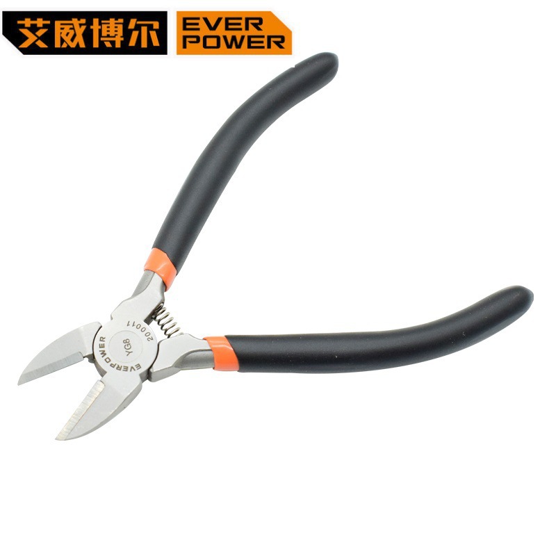 艾威博尔200021钨钢特级电子水口钳6寸不锈钢420工业钳子剪线