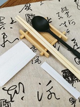♔一次性筷子加粗四件套外卖打包快餐具三件套装饭店商用四合一定