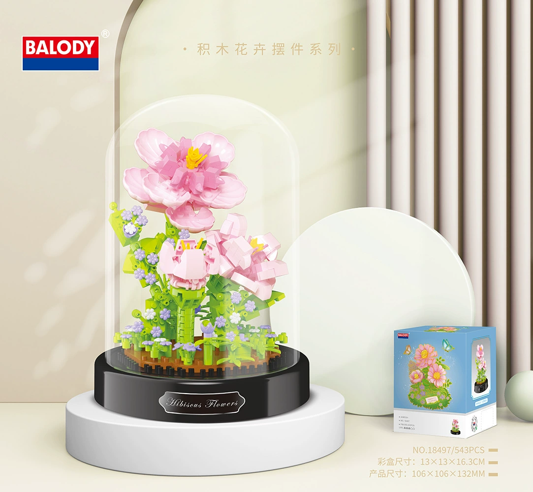 Constructor, toy, music box, sunflower, Birthday gift