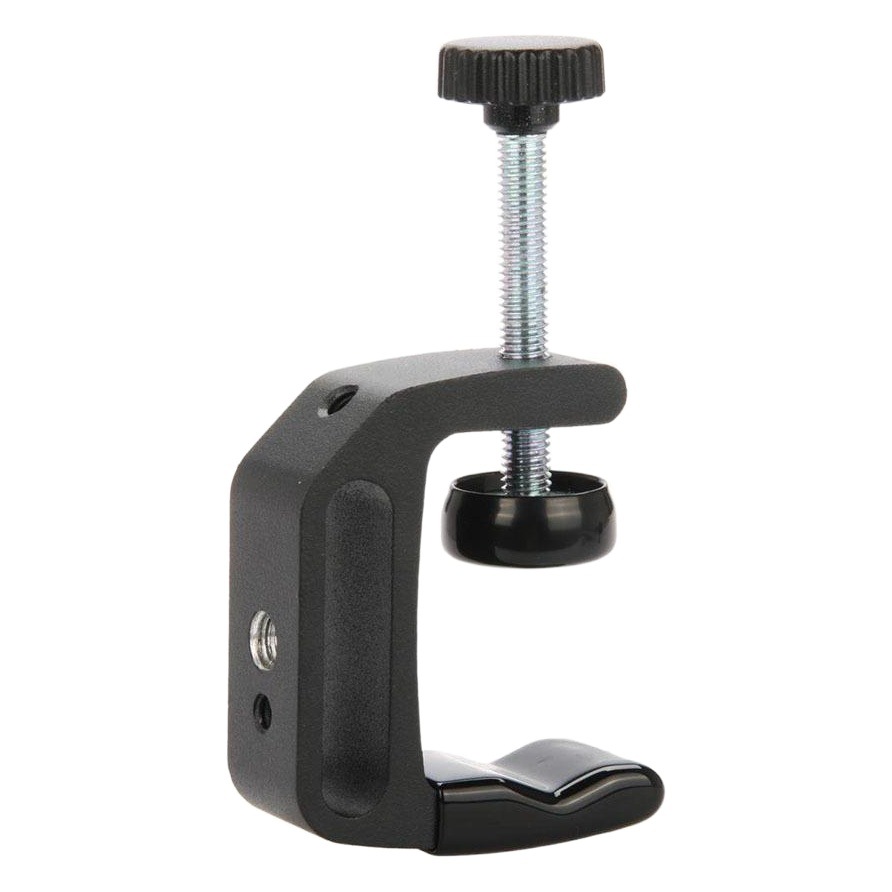 Tubo redondo clip universal shenniu tipo Q multifunción clip fijo portalámparas tipo C clip fuerte clip de metal en forma de U clip fijo de escritorio