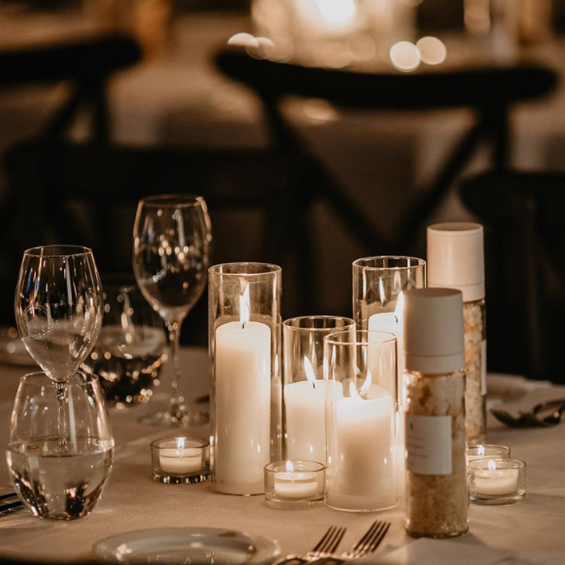 Portavelas con Aroma Navideño, Copa Decorativa para Hotel, Restaurante, Jarrón, Decoración para Bodas, Cumpleaños, Fiestas, Adorno Redondo para Velas