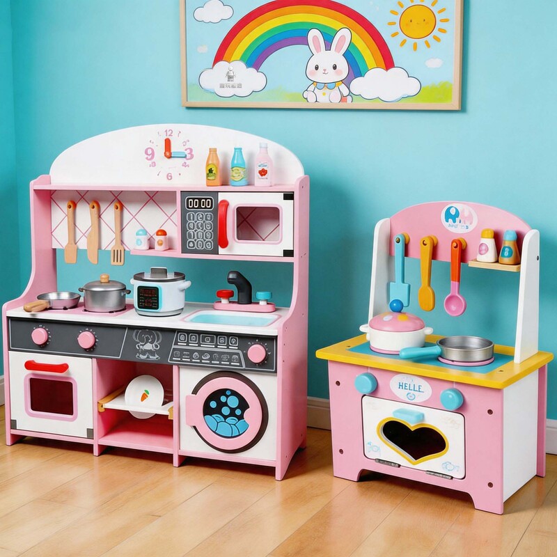 Wooden pretend play kitchen stove toy for children, simulated kitchen utensils, kitchen toy set for cooking, wholesale Wooden pretend play kitchen stove toy for children, simulated kitchen utensils, kitchen toy set for cooking, wholesale