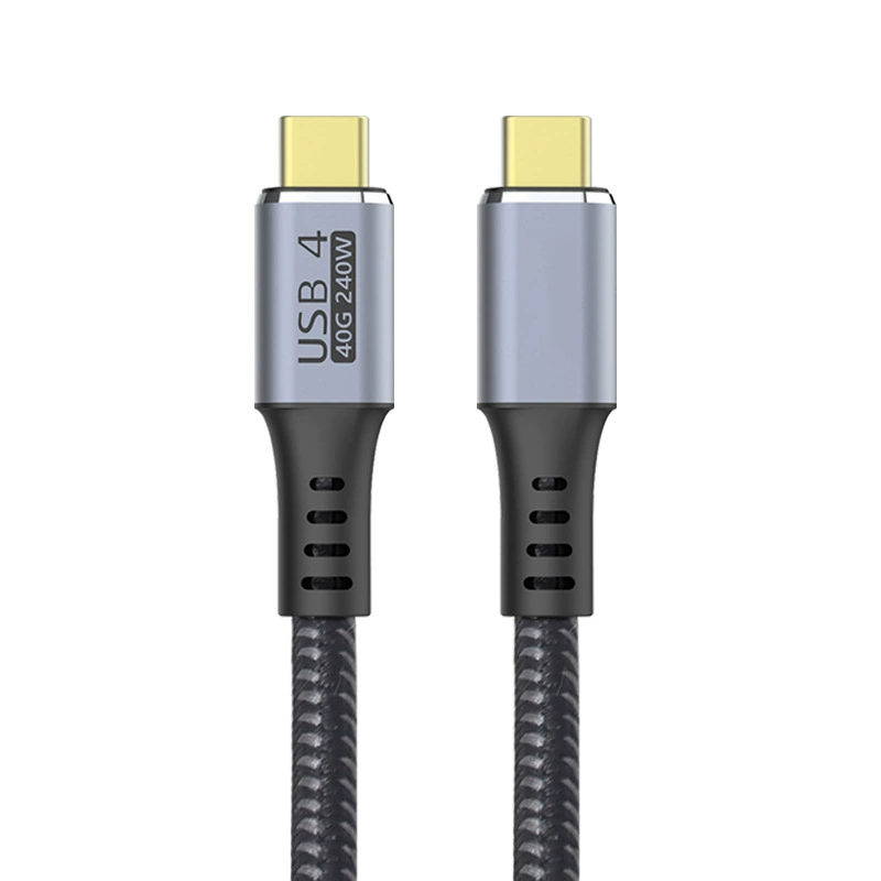 Спот USB4 кабель данных PD240W быстрая зарядка 40GBP передача с высокой четкостью видео совместим с Mac двойная головка Type-C