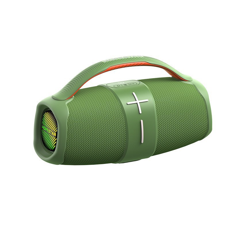 2024 nuevo H60 portátil portátil al aire libre impermeable altavoz Bluetooth inalámbrico luz RGB subwoofer estéreo stock