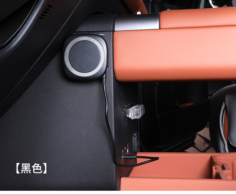 Magnetic Absorption Retractable Car Charging Cable 66W Fast Charging Type-C Data Cable Car Mobile Phone Charging Cable