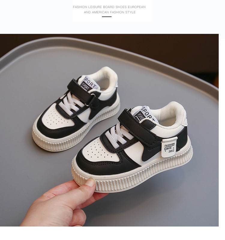 Children's Sneakers Lightweight Soft Sole Trainers For Kids_voghion.com