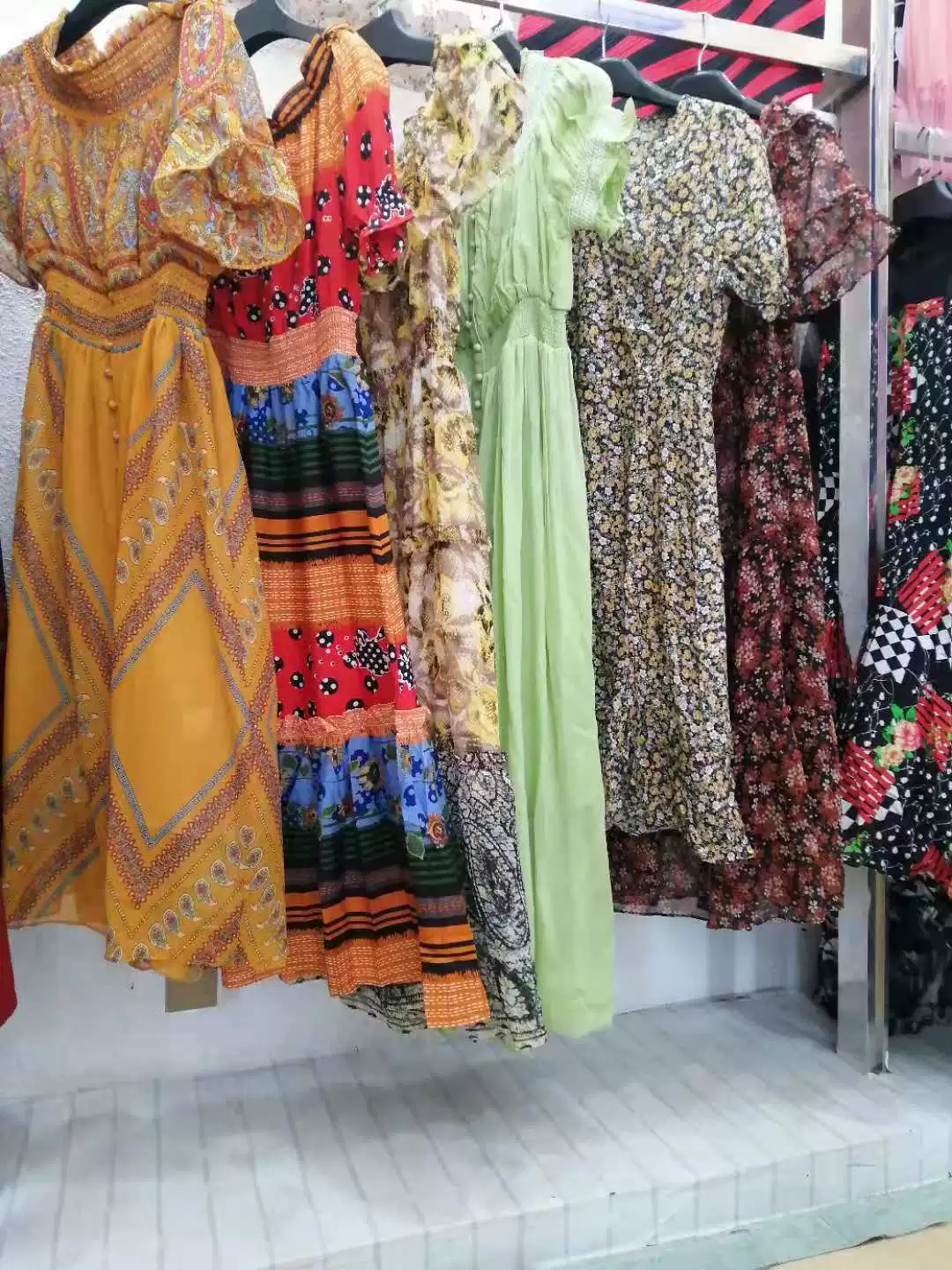 Shanghai Brand Vanilla 23 Нежное платье Летнее шелк, модное элегантное женское Live