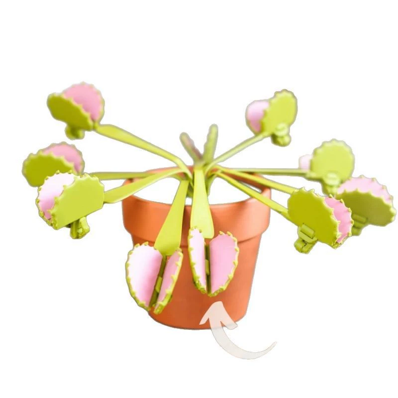 [独立站新款The Venus Snack Trap/ Venu3d打印仿真盆栽捕蝇草夹子]