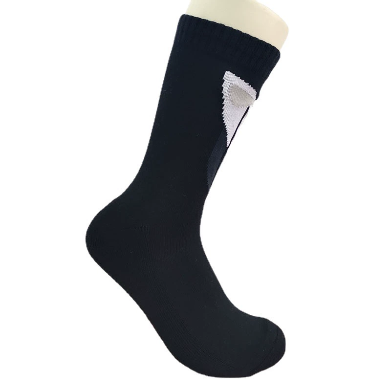 Жаккардовые носки под смокинг с бантом, мужские Модные носки средней длины, мужские европейские и американские уличные носки в стиле хип-хоп