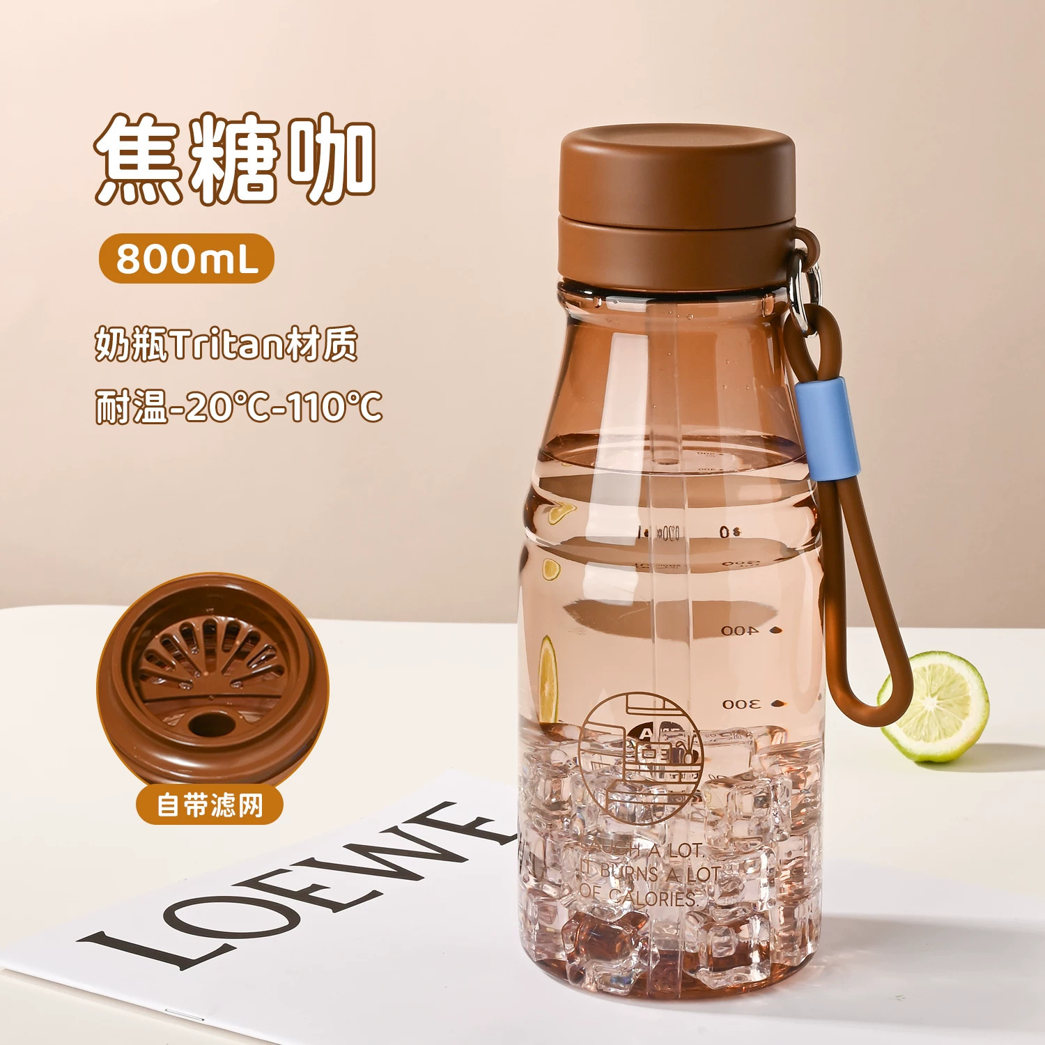 Taza de leche Tritan de alto valor facial taza de paja de té especial para estudiantes de verano taza de agua portátil resistente a altas temperaturas