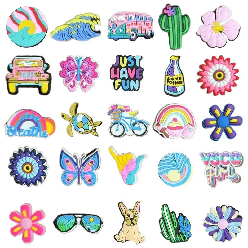 Brand Japanese shoes, footwear buckle PVC, accessories, detachable accessory