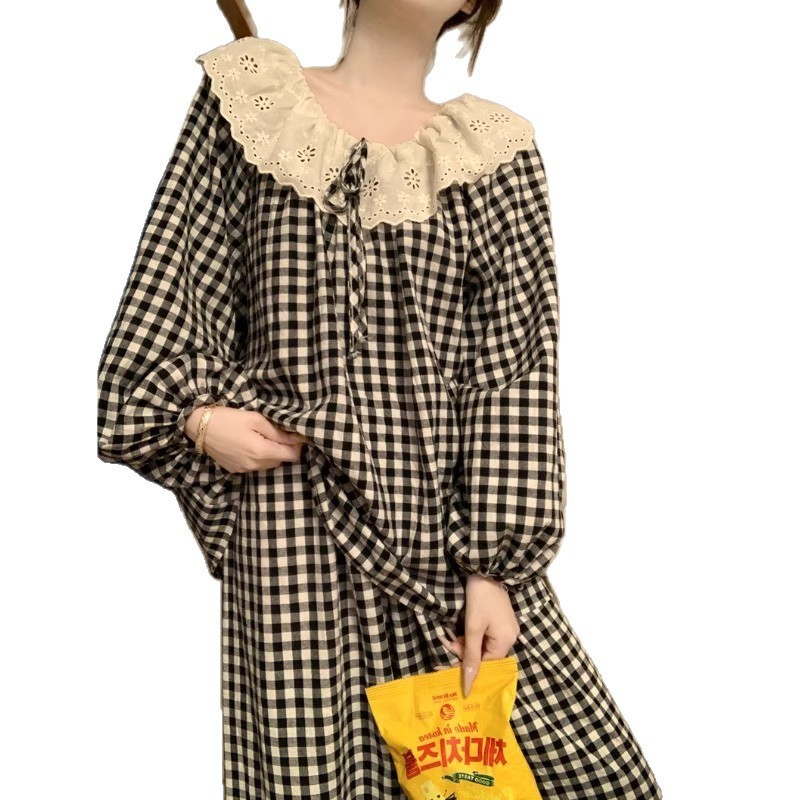 东南亚外贸2025新款睡衣女秋季长袖云朵棉家居服可外穿wholesale|undefined