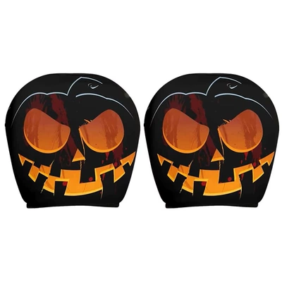 Universal seat cover Car Pillowcase Elastic Printed - 16-double-sided-printing-1pc-26cm28cm