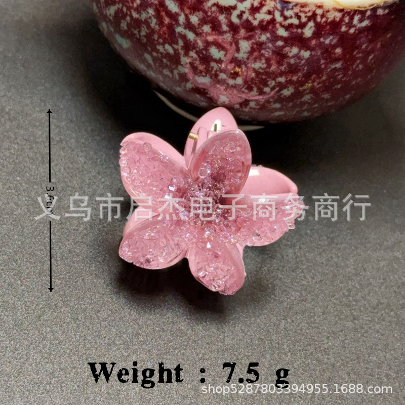 다이아몬드가 가득한 가죽 파우더 3.6cm
