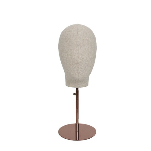 Hat display rack unisex head model prop fake human head accessory fake hair head model half body woman head model