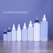 厂家批发挤压尖嘴瓶半透明PE液体分装瓶颜料瓶调色瓶点胶乳液瓶