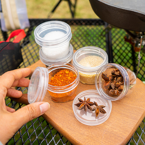 NOBANA outdoor splicable seasoning bottle 5-piece set travel picnic fishing camping camping barbecue seasoning box