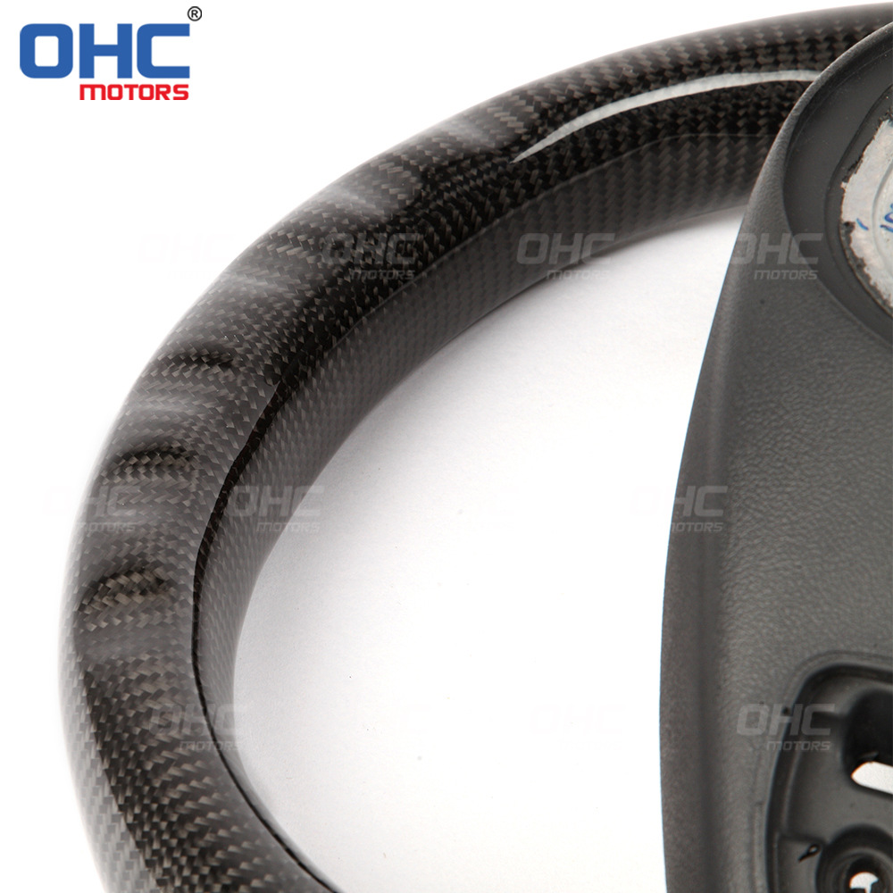Suitable for Mercedes-Benz W205 CLA C E W117 W213 C200 carbon fiber car steering wheel modification