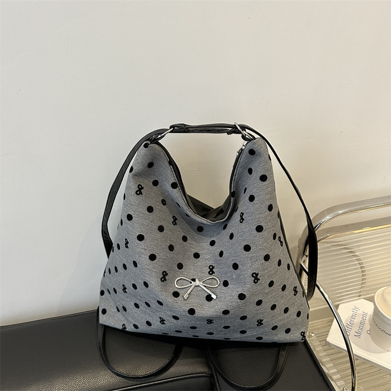 Bolsa de lona para mujeres 2024 nueva mochila, mochila de hombro, mochila de gran capacidad, mochila multifoncional